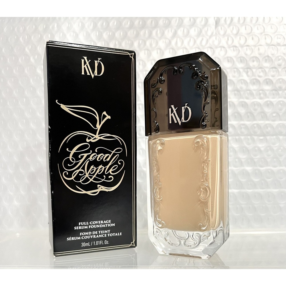 KVD‎ Kat Von D Good Apple Full-Coverage Serum Foundation 045 Medium NIB